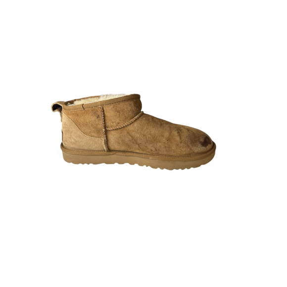 UGG Women’s Classic Ultra Mini Boot in Chestnut - 10 - Picture 3 of 11